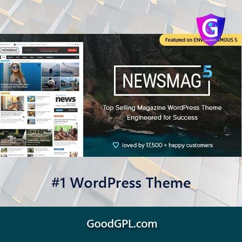 Newsmag – Newspaper & Magazine WordPress Theme v5.3 GPL