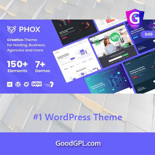 Phox – Hosting WordPress & WHMCS Theme GPL