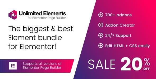 Unlimited Elements for Elementor Premium GPL v1.5.50